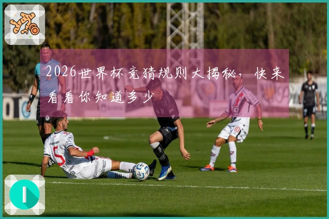 2026世界杯竞猜规则大揭秘，快来看看你知道多少