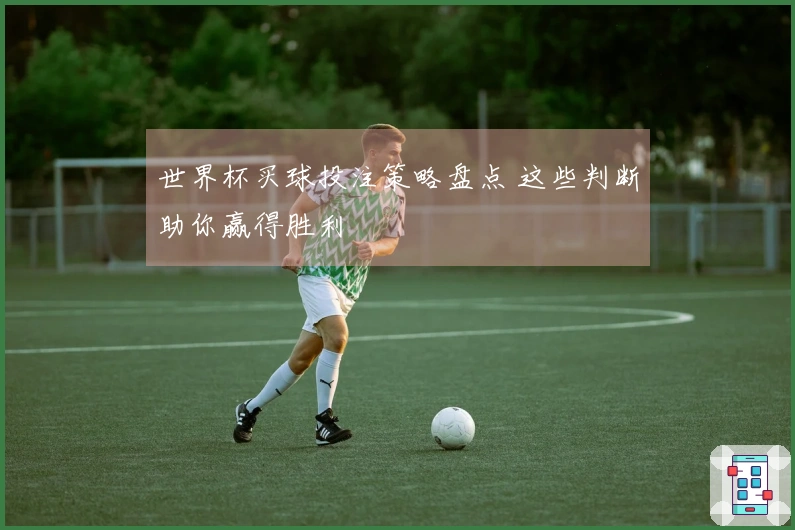 世界杯买球投注策略盘点 这些判断助你赢得胜利